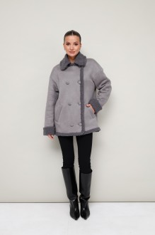 Дубленка PUR PUR 11-425 /2 серый