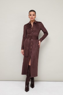 Платье PUR PUR 11-433 горький шоколад