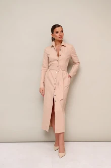 Платье PUR PUR 11-471 /1 бежевый