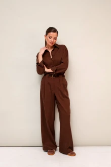 Брючный костюм PUR PUR 11-467 шоколад