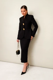 Юбочный костюм PUR PUR 11-452 /3 черный