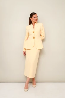 Юбочный костюм PUR PUR 11-452 /4 желтый
