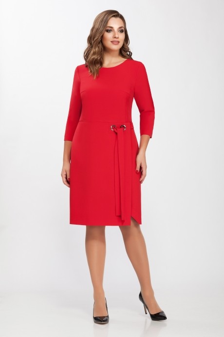 Платье Beautiful&Free 1320 красный размер 48-52 #1