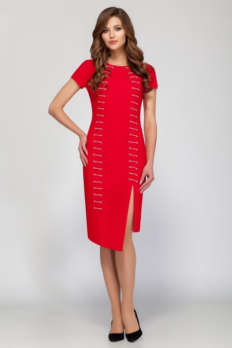 Вечернее платье Beautiful&Free 1316 красный размер 42-48 #1