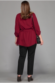 Beautiful&Free 1847 марсала+чёрн #3