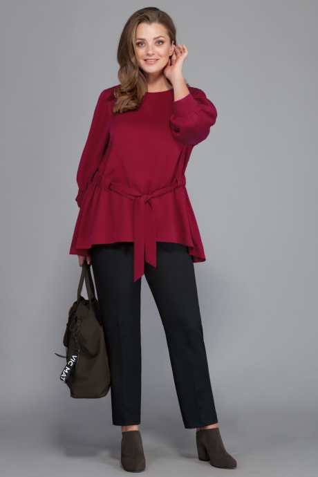 Beautiful&Free 1847 марсала+чёрн #1