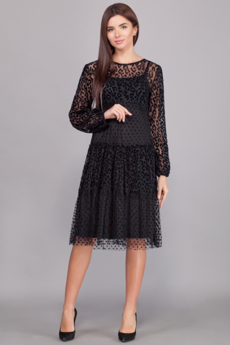 Вечернее платье Beautiful&Free 2031 чёрный размер 44-48 #1