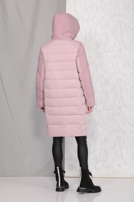 Пальто Beautiful&Free 4025 розовый размер 42-50 #8