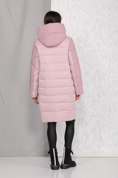 Пальто Beautiful&Free 4025 розовый размер 42-50 #9
