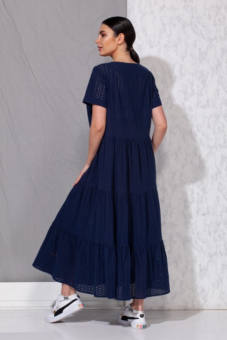 Платье Beautiful&Free 3032 синий размер 48-54 #4