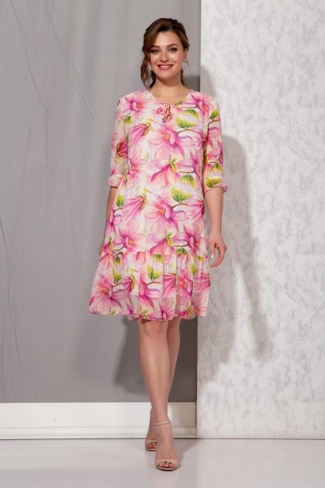 Платье Beautiful&Free 2114 розовая лилия размер 50-56 #1