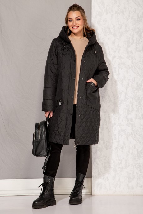 Пальто Beautiful&Free 4085 черный размер 50-60 #1