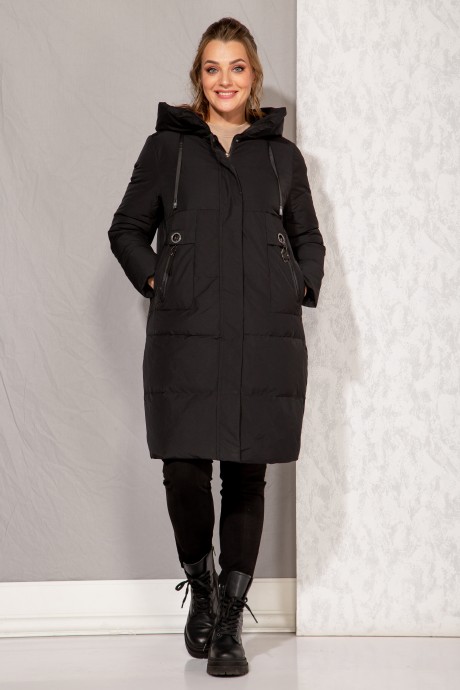 Пальто Beautiful&Free 4088 черный размер 50-60 #4