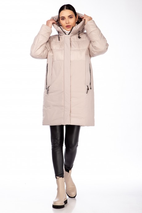 Пальто Beautiful&Free 4100 кремово-белый размер 50-60 #2