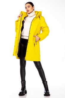 Пальто Beautiful&Free 4100 желтый #1