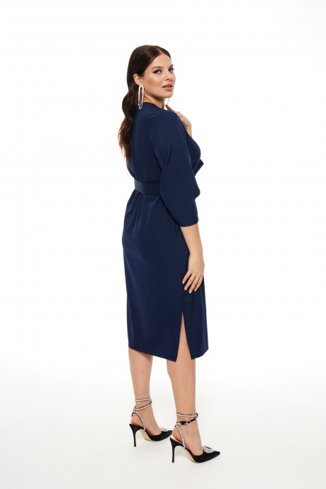 Платье Beautiful&Free 2080 темно-синий размер 48-54 #4