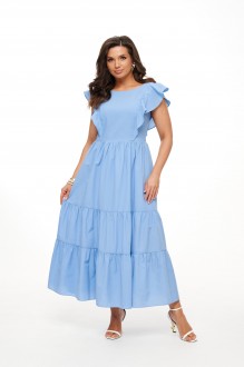 Платье Beautiful&Free 6033 голубой #1