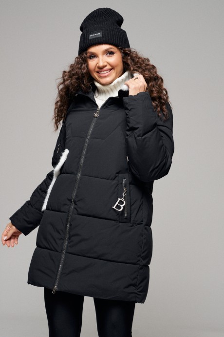 Куртка Beautiful&Free 6105 черный размер 50-58 #5