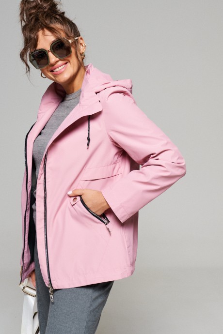Куртка Beautiful&Free 6177 розовый размер 48-58 #4