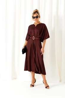 Вечернее платье Beautiful&Free 6443 шоколадное