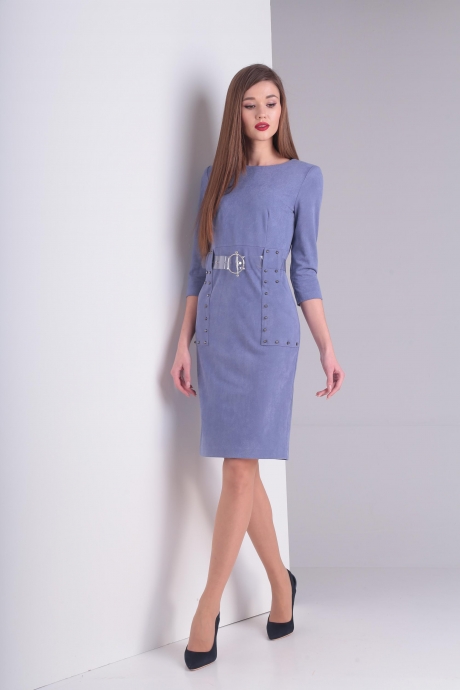 Платье Rishelie 706 фиолетово-сиреневый размер 42-48 #2