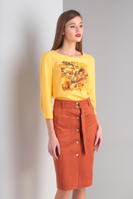 Rishelie 705 желтый/терракот #2