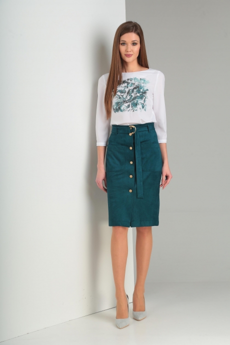 Rishelie 705.1 белый/бирюза #1