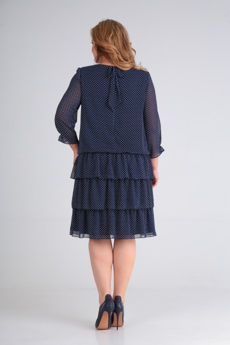 Платье Rishelie 771 .3 синий размер 48-54 #4