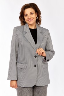 Жакет (пиджак) Rishelie 1014 черно-белый