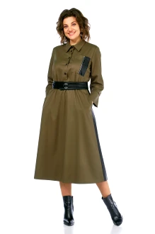 Платье Rishelie 1007 хаки