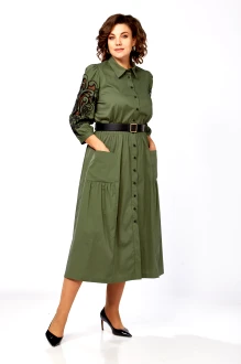 Платье Rishelie 996 .1 хаки