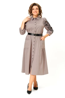 Платье Rishelie 996 .4 бежевая пудра