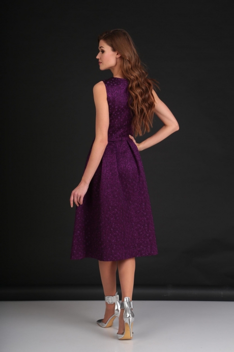 Вечернее платье VIOLA STYLE 0807 фиолетовый размер 42-46 #4