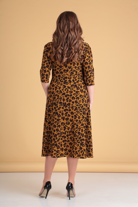 Платье VIOLA STYLE 0910 гепард размер 50-54 #4