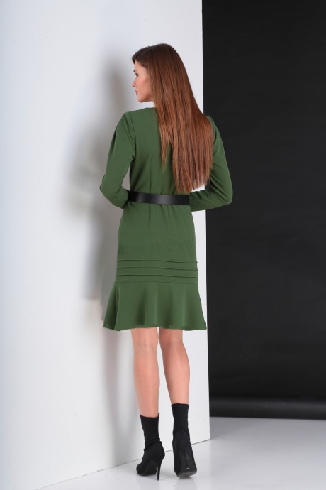 Платье VIOLA STYLE 0926 зеленый размер 46-50 #3