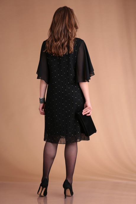 Вечернее платье VIOLA STYLE ВК-0927 чёрный размер 50-54 #3