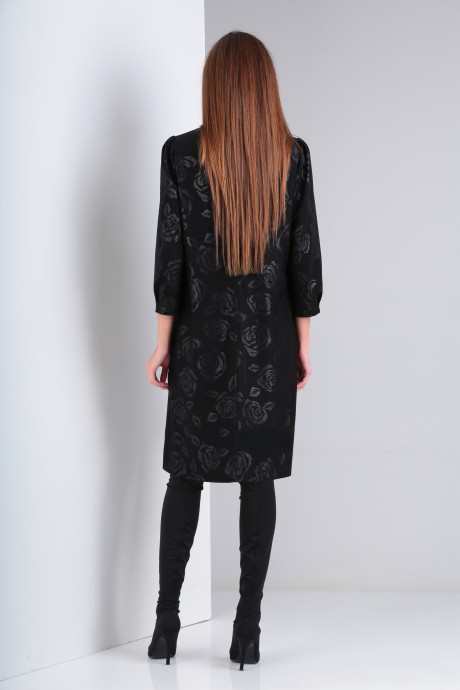 Платье VIOLA STYLE 0942 чёрный размер 50-54 #2