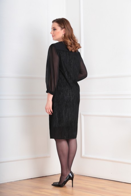Вечернее платье VIOLA STYLE 0946 чёрный размер 54-58 #3