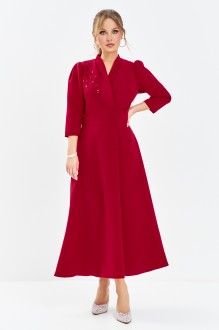 Вечернее платье Euromoda 634 красный #1