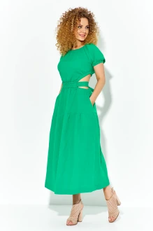 Платье Euromoda 609 зеленое