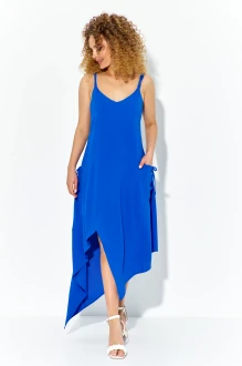 Платье Euromoda 612 синее