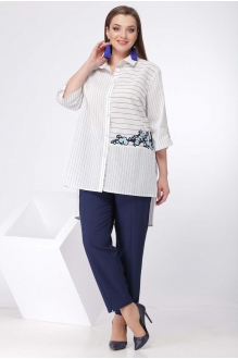 SOVA 11010 белый/полоска #1