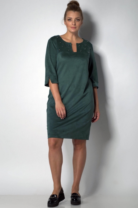 Платье SOVA 11017 зеленый размер 52-56 #2