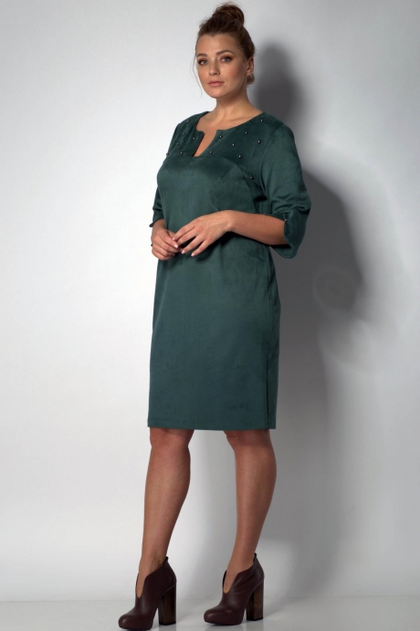 Платье SOVA 11017 зеленый размер 52-56 #3