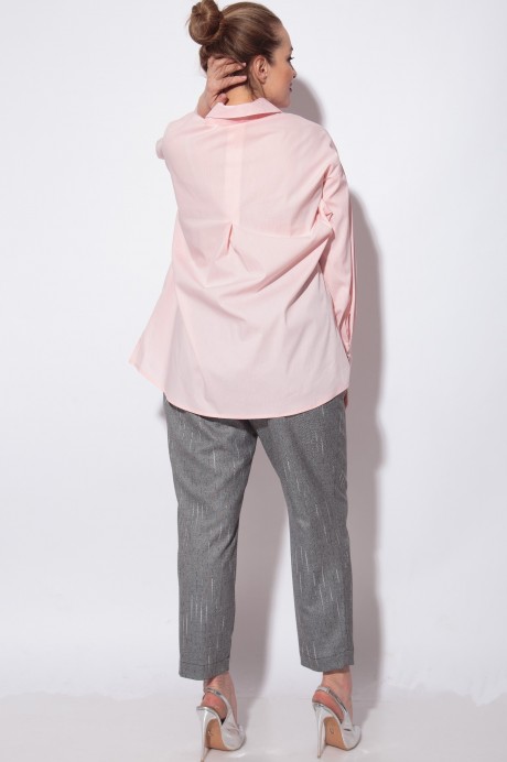Костюм/комплект SOVA 11081 розовый+серый размер 54-60 #3