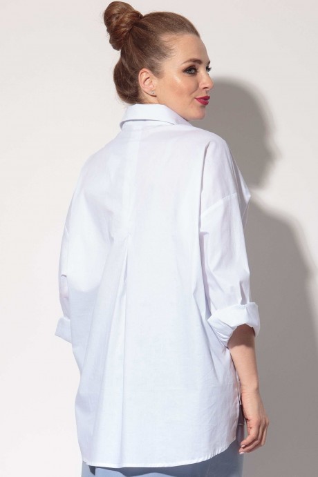 Рубашка SOVA 11101 белый размер 50-62 #4