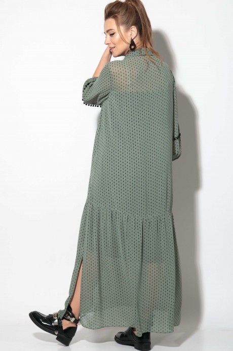 Платье SOVA 11097 зелень размер 54-58 #2