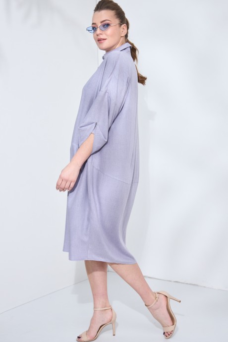 Платье SOVA 11168 сиреневый размер 54-58 #2