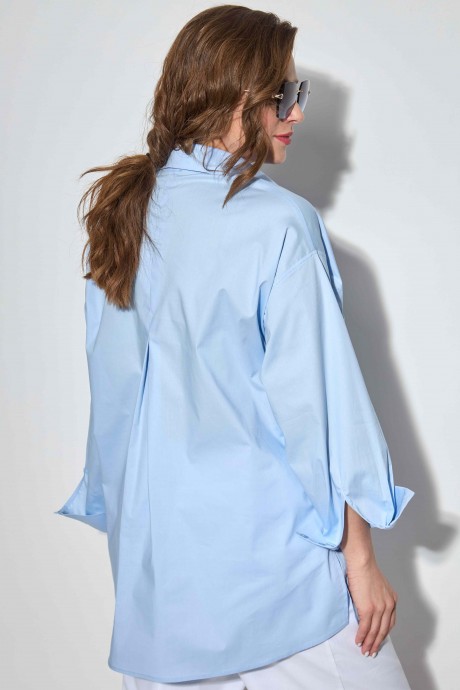 Рубашка SOVA 11078 голубой размер 50-62 #5