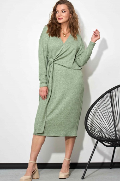 Платье SOVA 11184 зеленый размер 54-58 #1